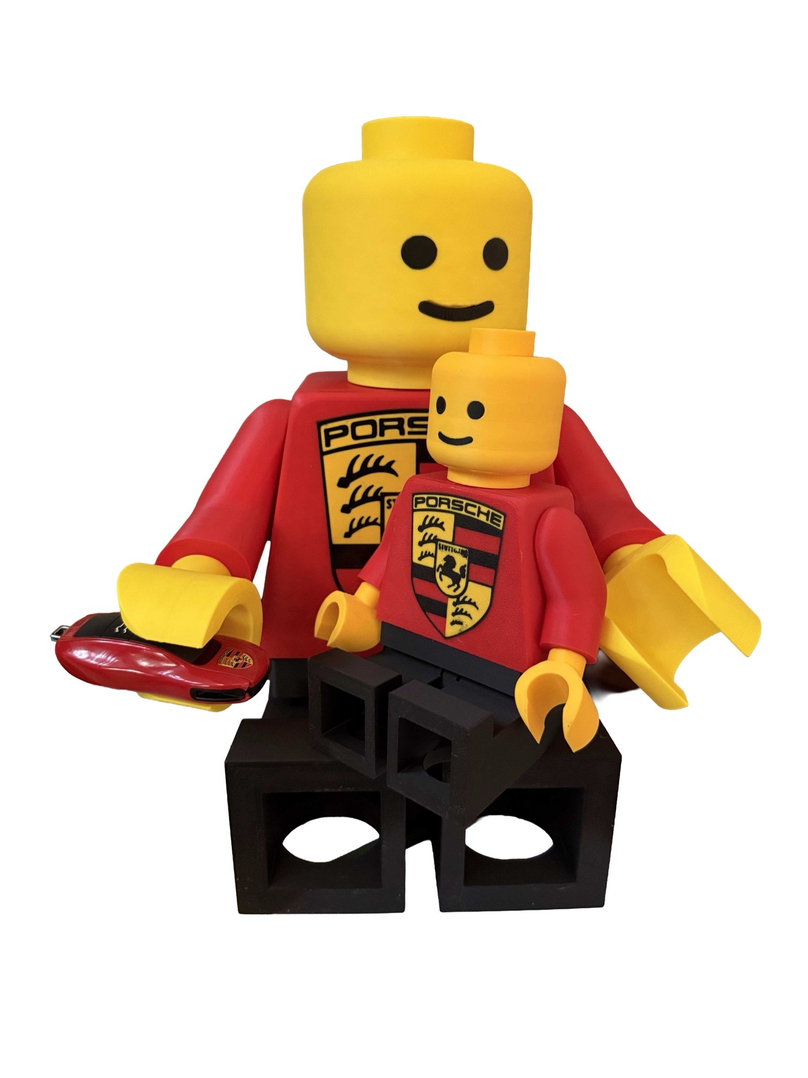 Front view of Parent & Child Keyholder